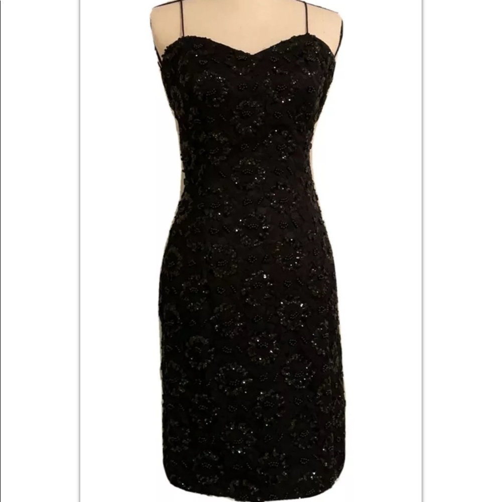 RARE VTG Richilene Harriet Kassman Cocktail Dress